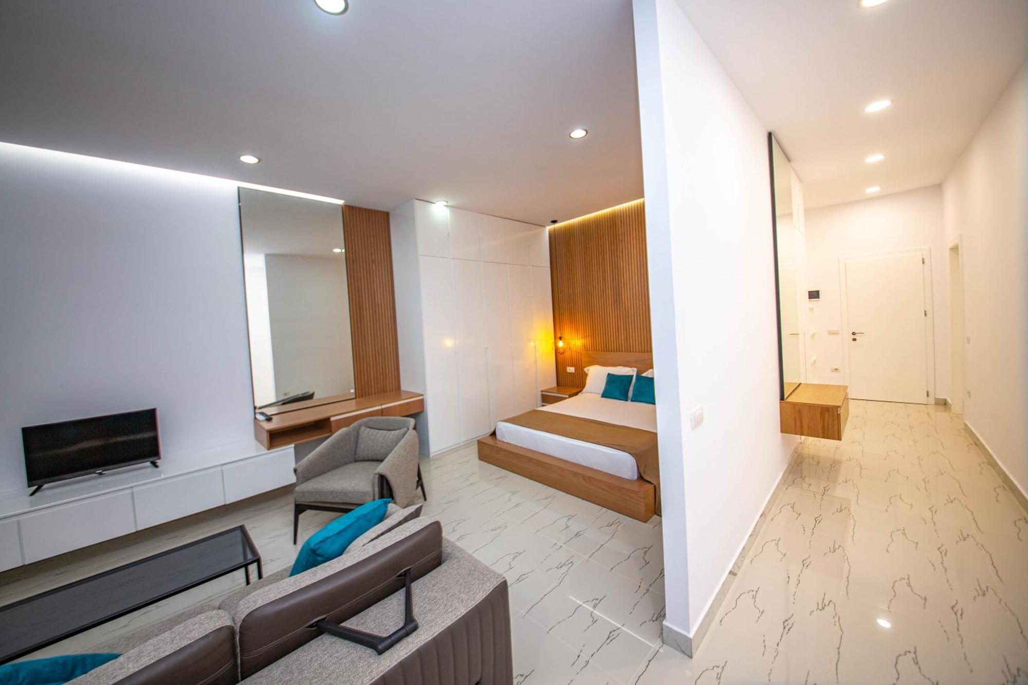 Noan Hotel & Resort Dhermi Phòng bức ảnh